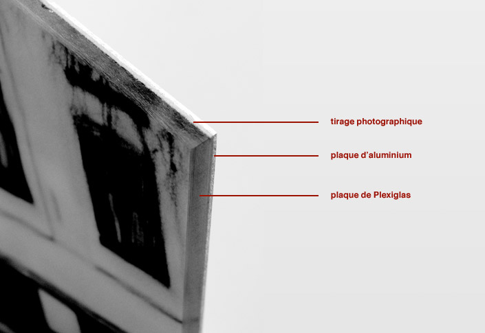Exemple de finition contre-collé Diassec sur Aluminium pour les photos de La Galerie Virtuelle